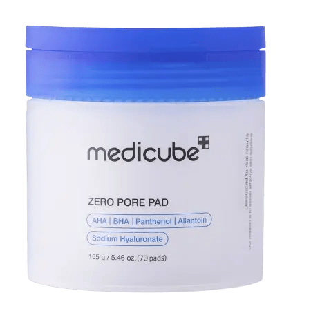 Zero Pore Pad 2.0 Złuszczające Płatki do Twarzy 70szt 155ml | Koreańskie kosmetyki MEDICUBE | exclusify