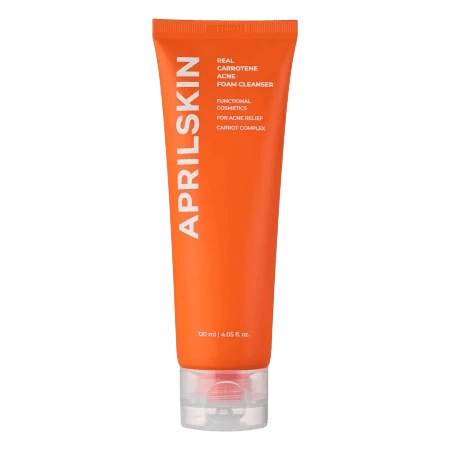 Carrotene Clarifying Foam Cleanserr - Marchewkowa Pianka do Mycia Twarzy | Koreańskie kosmetyki APRILSKIN | exclusify