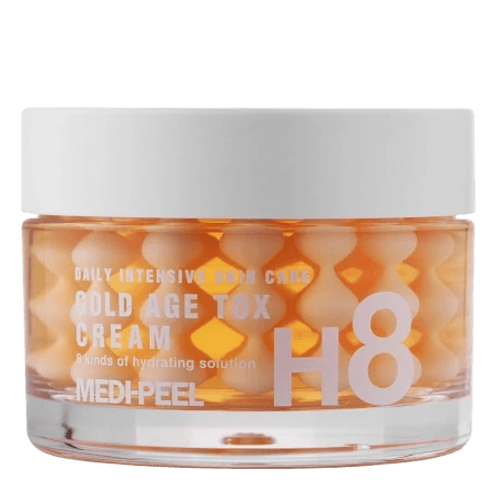 Gold Age Tox Cream - Przeciwzmarszczkowy Krem Kapsułkowy z Ekstraktem ze Złotego Jedwabnika 50ml | Koreańskie kosmetyki MEDI - PEEL | exclusify