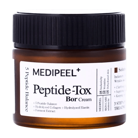 Medi-Peel Peptide-Tox Bor Cream | Koreański krem liftingujący z peptydami | Exclusify